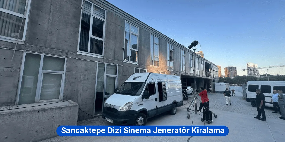 Sancaktepe Dizi Sinema Jeneratör Kiralama